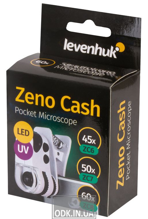 Pocket microscope for checking money Levenhuk Zeno Cash ZC7