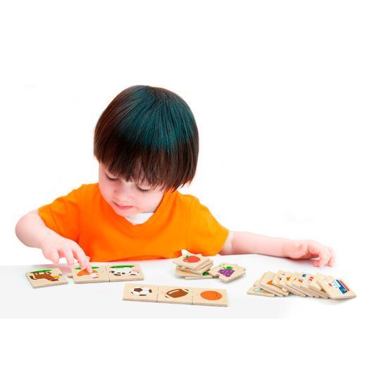 Логічний пазл Viga Toys Що до чого підходить, 24 ел. (51608)