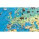 Світ. Карта тварин. 100x70 см. М 1:35 500 000.Папір, ламінація, планки (4820114952240)