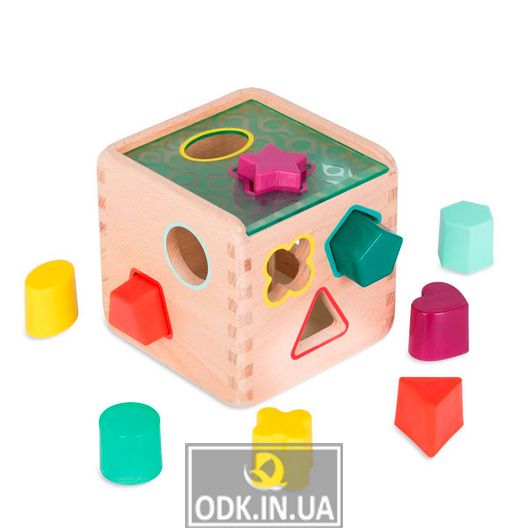 Educational wooden toy sorter - Magic cube