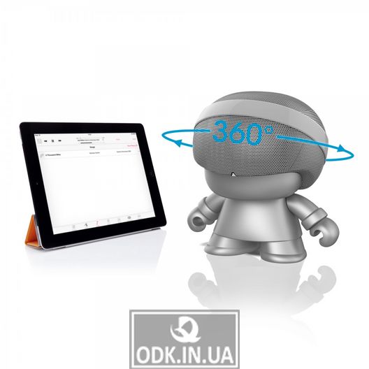 Акустика Xoopar - Grand Xboy(20Cm, Срібляста, Bluetooth, Стерео)