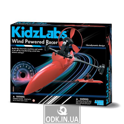 Assemble a racing car on wind energy 4M (00-03437)