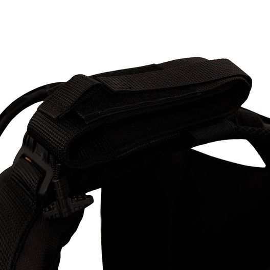 Плитоноска Warmor gen.3 Pro Max. Система швидкого скидання. 7 підсумок. Чорний