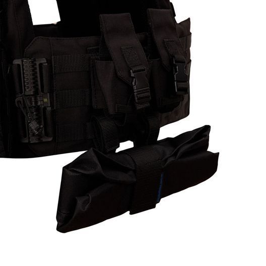 Плитоноска Warmor gen.3 Pro Max. Система швидкого скидання. 7 підсумок. Чорний