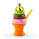 Игрушечные продукты Viga Toys Деревянная пирамидка-мороженое, оранжевый (51322)