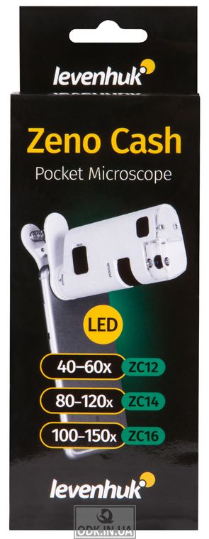 Микроскоп карманный для проверки денег Levenhuk Zeno Cash ZC16