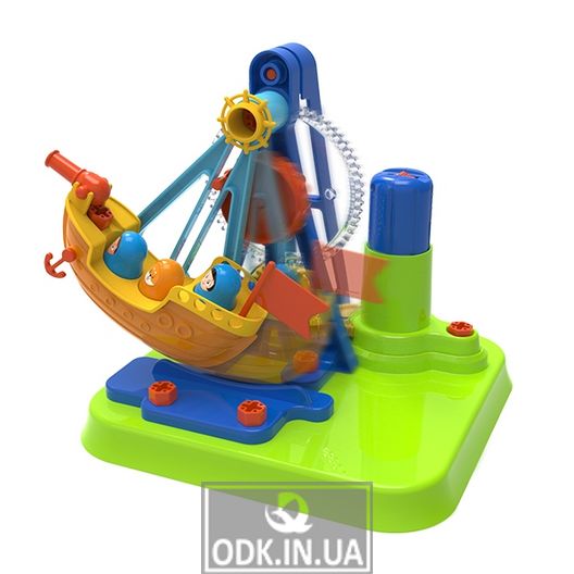 Designer Edu-Toys Pirate Ship with Tools (JS026)