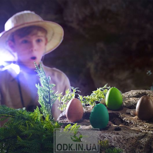 Растущая игрушка в яйце «Dino Eggs» - Динозавры неба, земли, моря (12 шт., в дисплее)