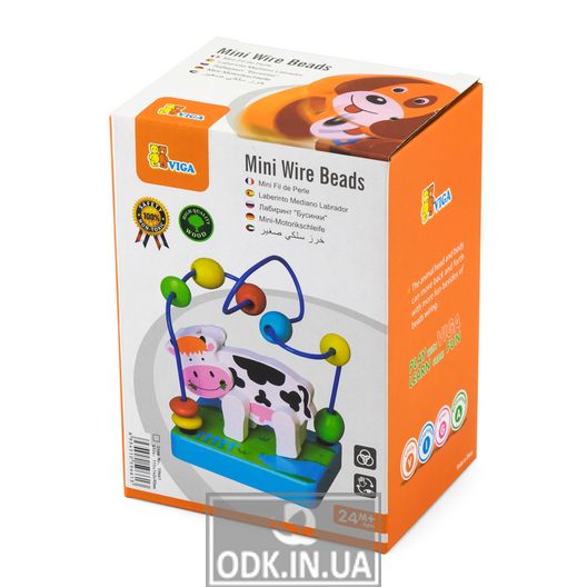 Wooden Maze Viga Toys Cow (59661)