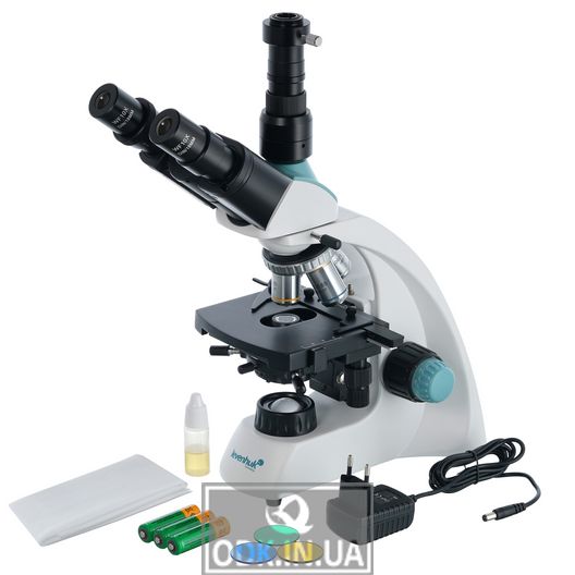 Levenhuk 400T microscope, trinocular