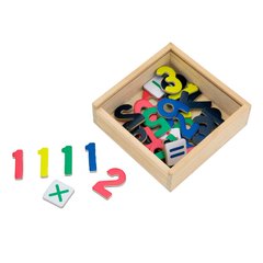 Set of magnetic numbers and signs Viga Toys, 37 pcs. (50325)