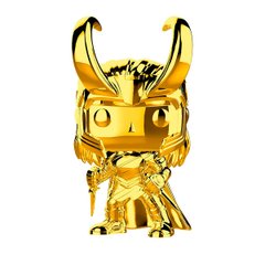 Funko Pop Action Figure! Golden Chrome - Loki series