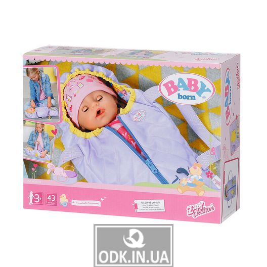 Люлька-переноска для ляльки BABY born 2 в 1 - Дитячі сни