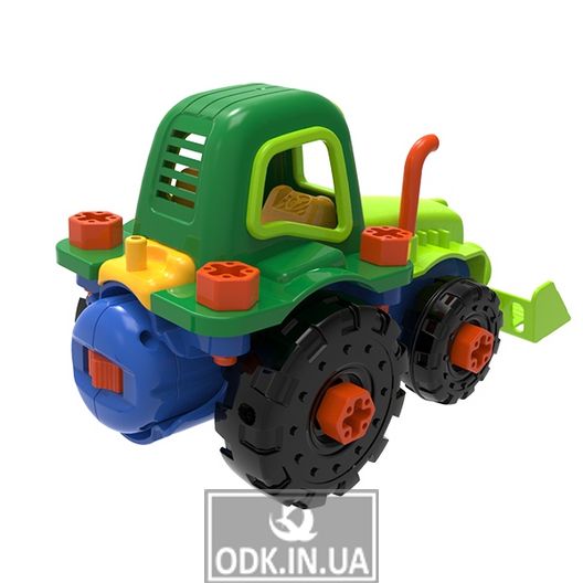 Designer Edu-Toys Tractor with tools (JS030)