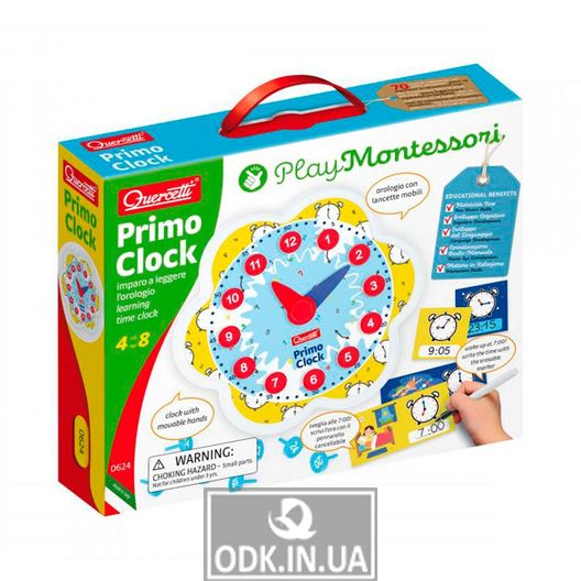 Навчальний ігровий набір серії Play Montessori" - Перший годинник"