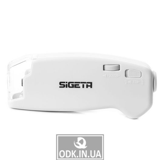 SIGETA MicroGlass 100x R / T (with scale)