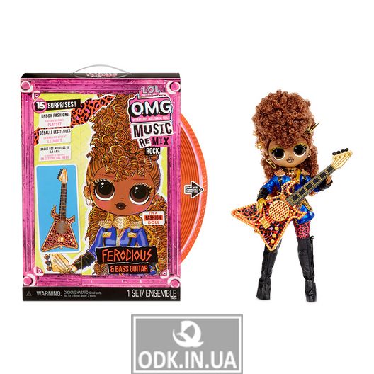 Game set with LOL Surprise doll! OMG Remix Rock series "- Fury"