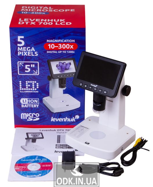 Мікроскоп цифровий Levenhuk DTX 700 LCD
