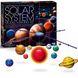 Hanging 3D model of the solar system with your own hands 4M (00-05520)