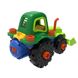 Designer Edu-Toys Tractor with tools (JS030)