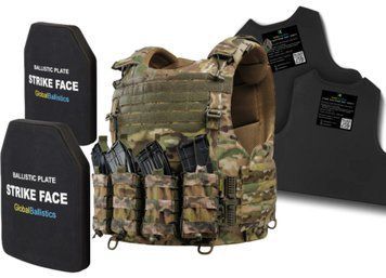 Бронежилет 6 класу Warmor gen.4 MultiCam. Пластини 6 класу. М'який захист 1 класу. Вага 11,7 кг. (00000002298)