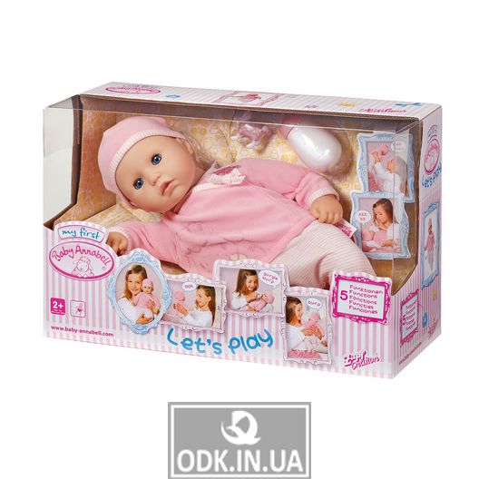 Interactive Doll My First Baby Annabell - Real Baby