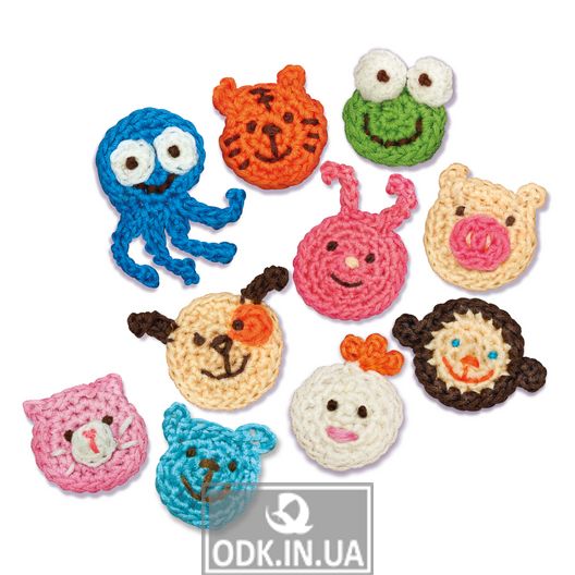Set for crochet 4M Brooches (00-04669)