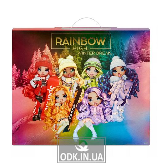 Лялька Rainbow High - Вайолет Віллоу