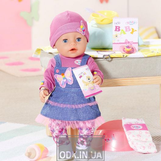 Лялька Baby Born серії Ніжні обійми" - Джинсовий Лук"