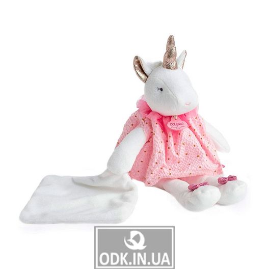 Мягкая игрушка Doudou – Единорог (26 cm)