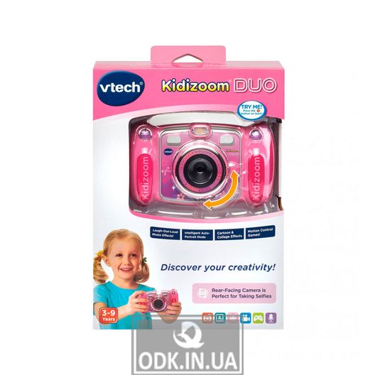 Детская цифровая фотокамера - Kidizoom Duo Pink
