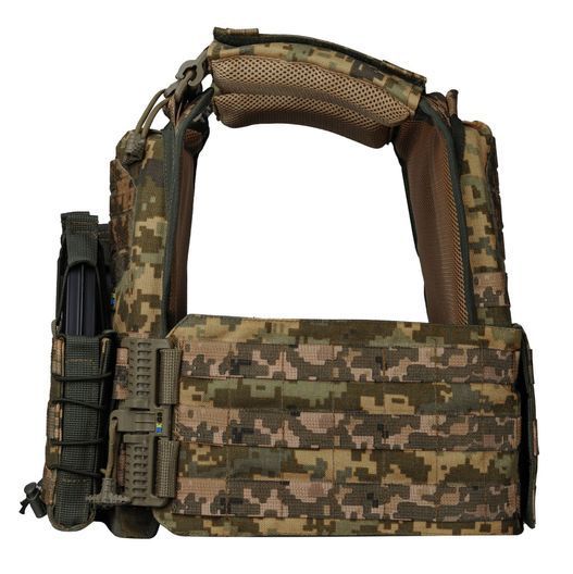 Плитоноска Ares gen.2. 3 підсумки АК. Пиксель ММ14