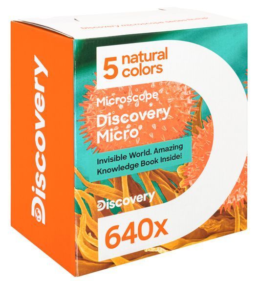 Мікроскоп Discovery Micro Polar з книгою
