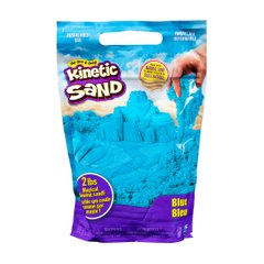 Sand for children's creativity - KINETIC SAND COLOR (blue, 907 g)