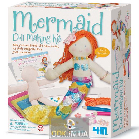 Set for creation of a doll 4M the Mermaid (00-02733)