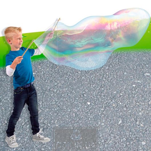 Набор для создания гигантских мыльных пузырей - Мегапузырьки XXL