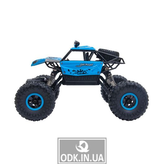 Car Off-Road Crawler With R / C - Super Sport (Blue, 1:18)