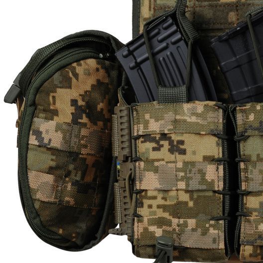 Плитоноска Ares gen.2 з підсумками. Піксель