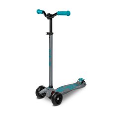 MICRO scooter of the Maxi PRO Deluxe series "- Gray and aqua"