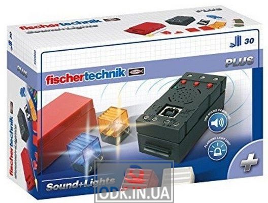 fischertechnik Designer Set of LED backlight and sound controller