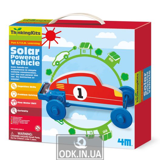 Автомобіль на сонячній енергії своїми руками 4M (00-04676)