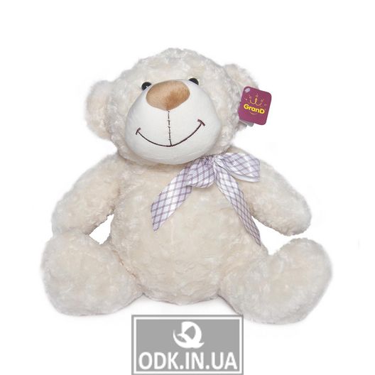 Soft toy - BEAR (white, 40 cm)