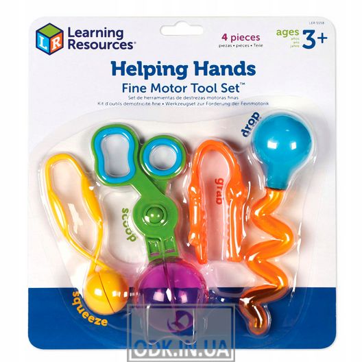 Game Set Learning Resources Series Little Hands - Funny Tools