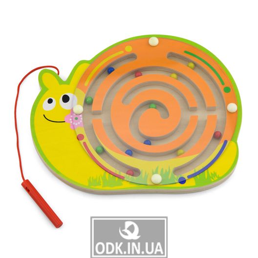 Magnetic Maze Viga Toys Snail (59966)