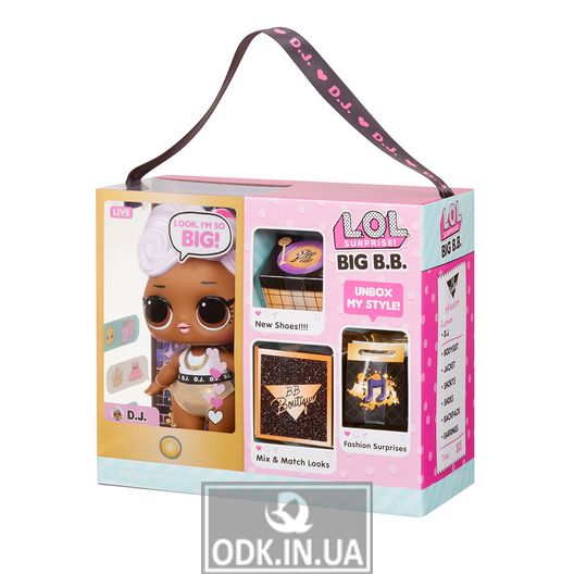 Набір з мега-лялькою L.O.L. Surprise! серії Big B.B.Doll" - Діджей"