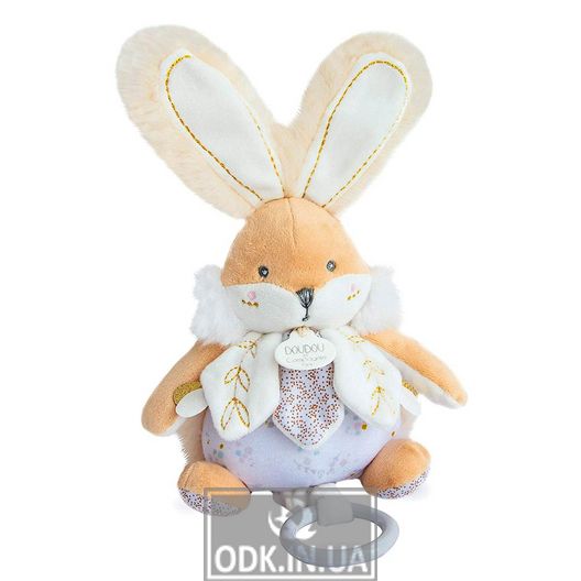 Музична іграшка Doudou – Кролик лавандовий (20 cm)