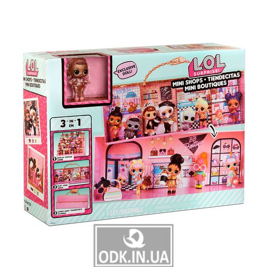 Ігровий набір з лялькою L.O.L. Surprise! - Маленькі крамнички 3-в-1