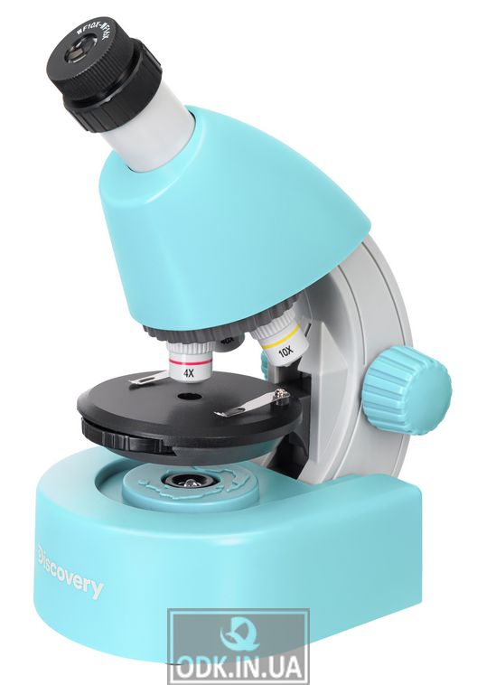 Discovery Micro Marine microscope with a book
