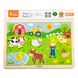 Wooden puzzle Viga Toys Farm, 24 el. (50197)