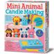 Set for production of candles 4M Animals from wax (00-04681)